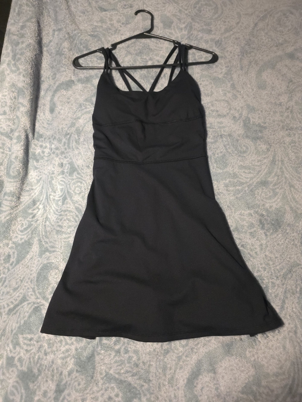 SO Black Strappy Mini Dress
